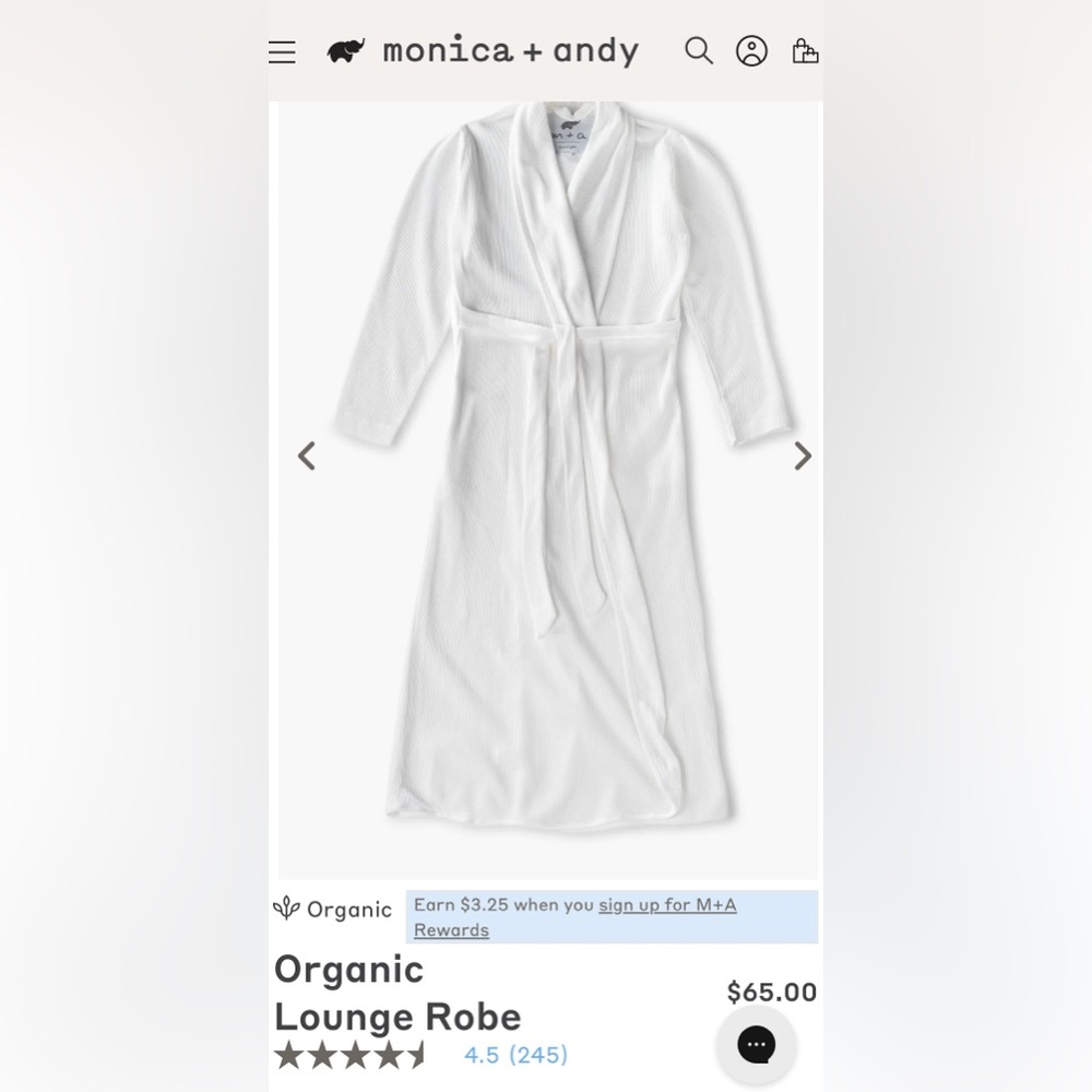 Monica + Andy Maternity Robe XS/S
